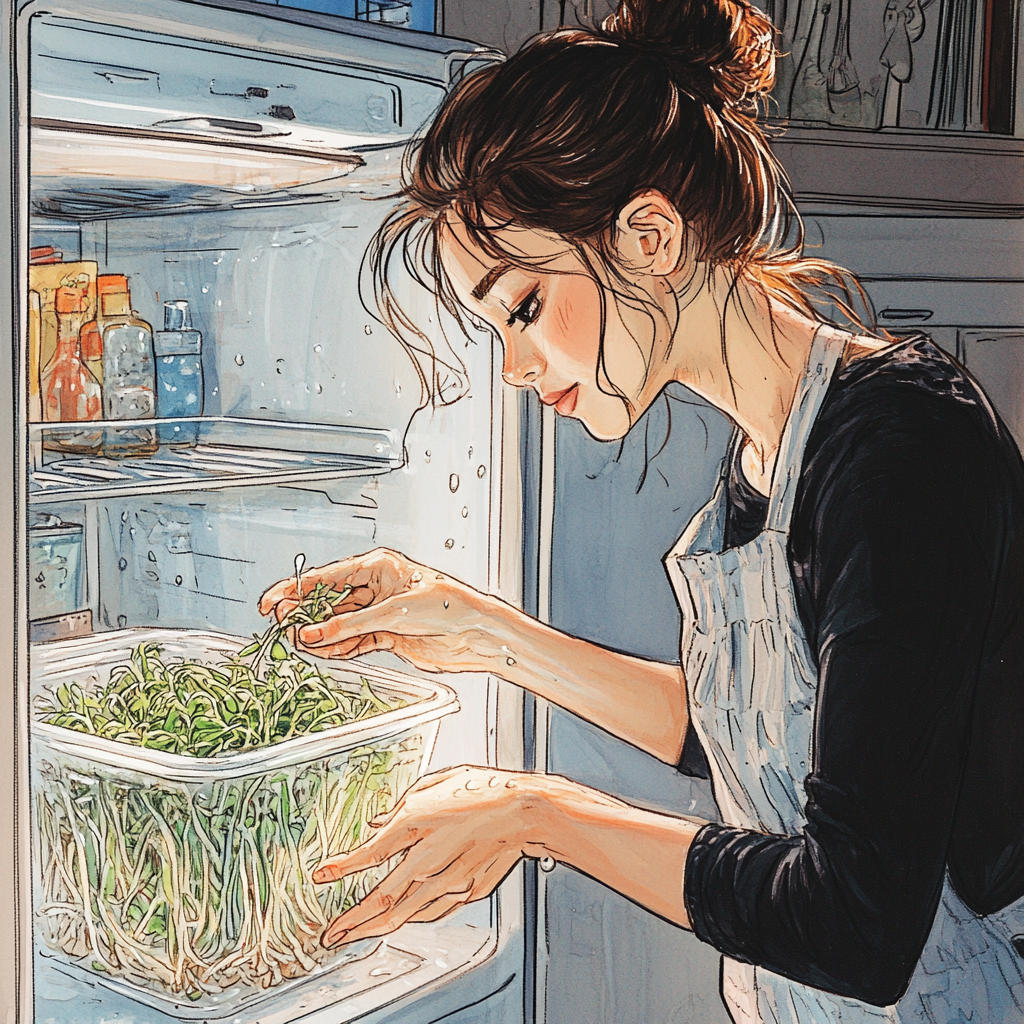 콩나물 보관법