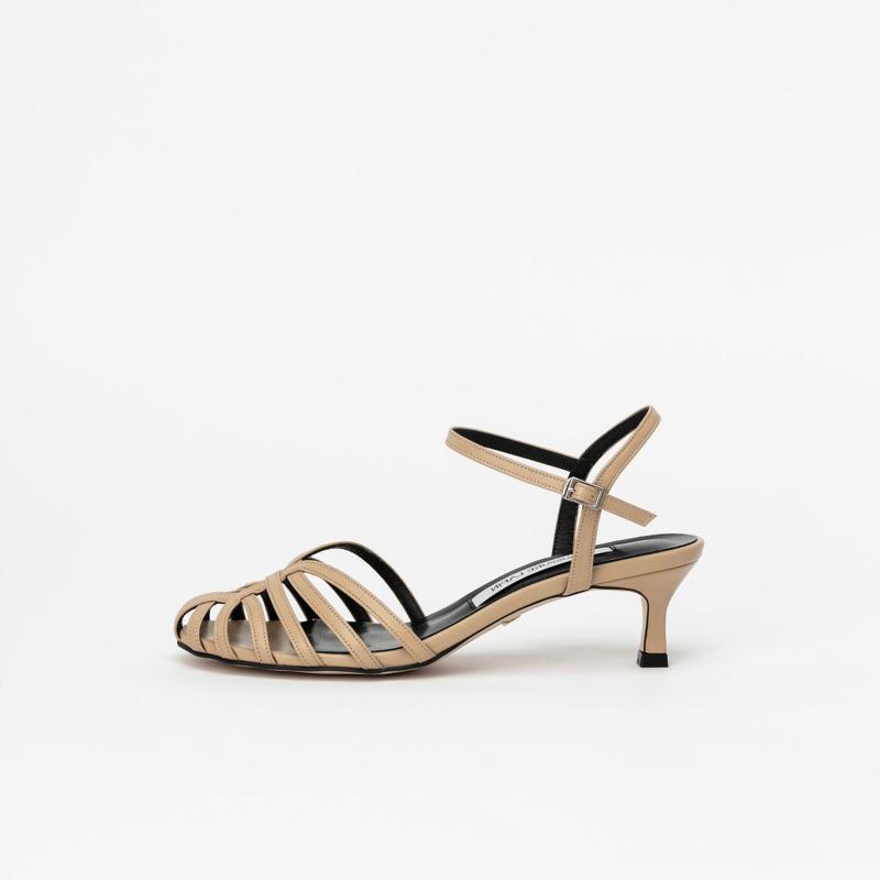 쇼쉬르라팡 쇼쉬르 라팡 까쉐틴 스트랩 키튼 샌들 라테 컬러 23152BE LE1214192950