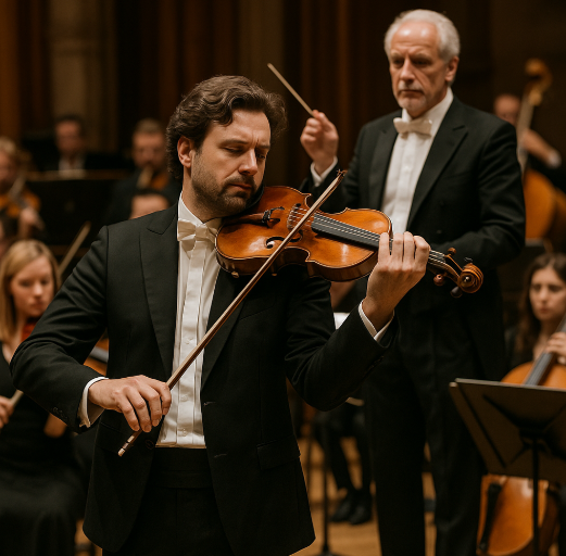 오케스트라와 협주곡 솔리스트 관련 사진