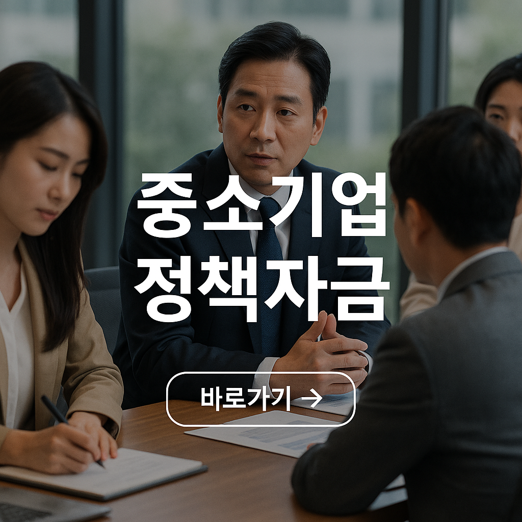 중소기업 정책 자금 7종류