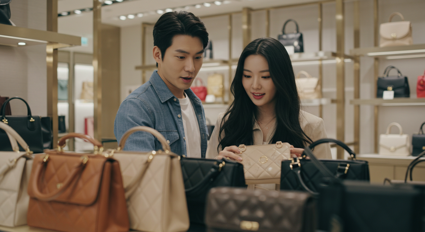 연령별 여성가방