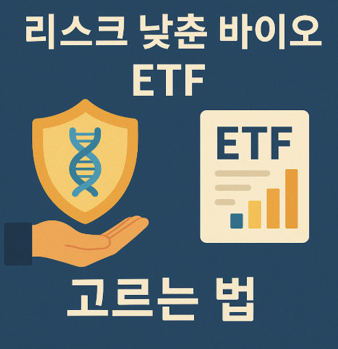 리스크 낮춘 바이오 ETF 고르는 법 (리스크 관리, ETF, 바이오)
