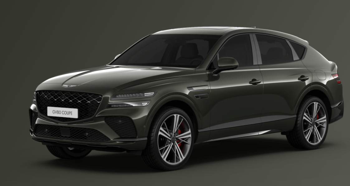 GV 80 쿠페 스토르 그린