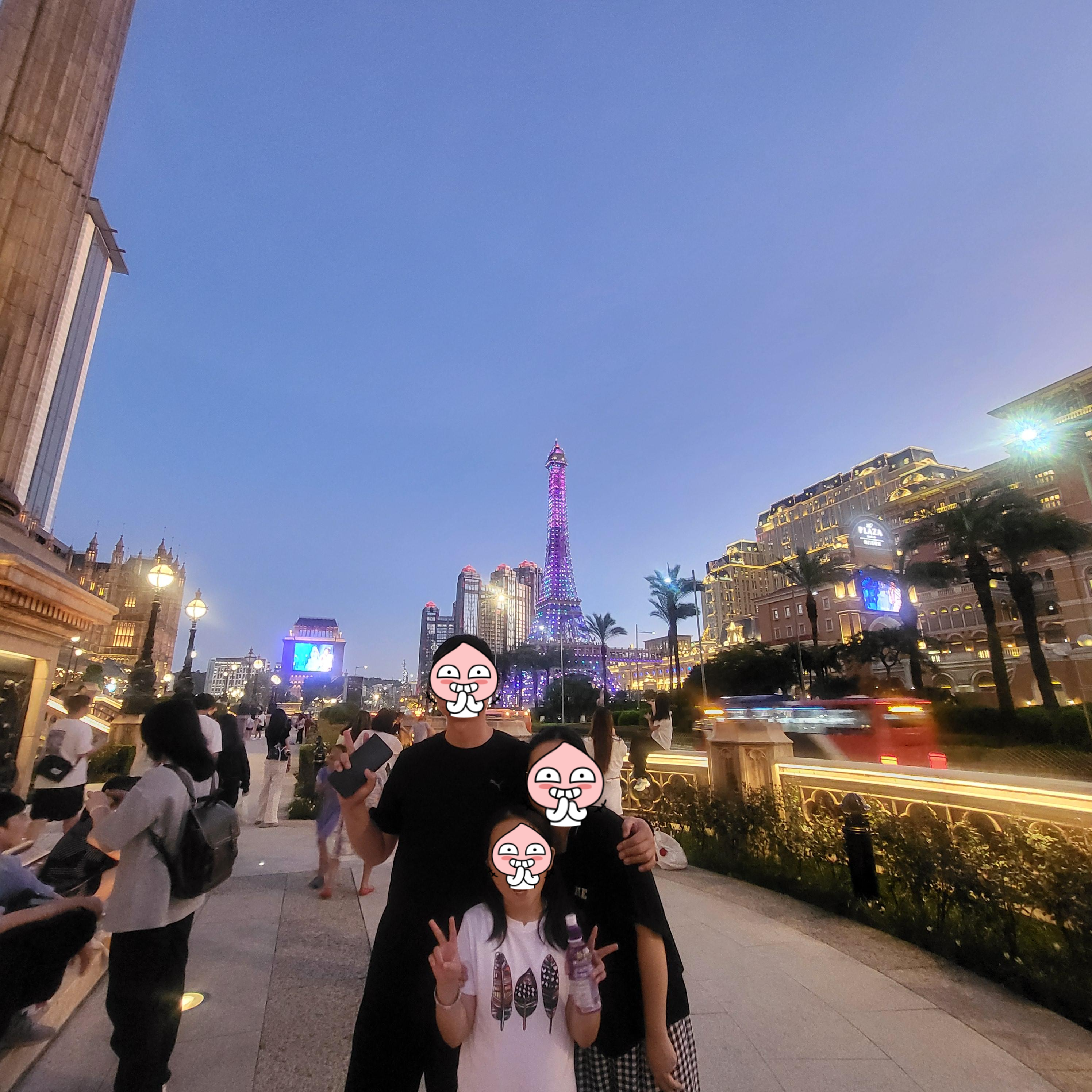 [마카오 여행] 아이와 가볼만한곳: 더 런던너 마카오 야경 &amp; 근위병 교대식 총정리