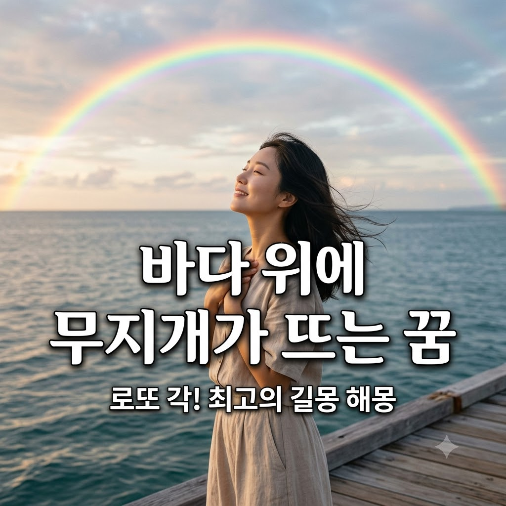 바다 위에 무지개가 뜨는 꿈