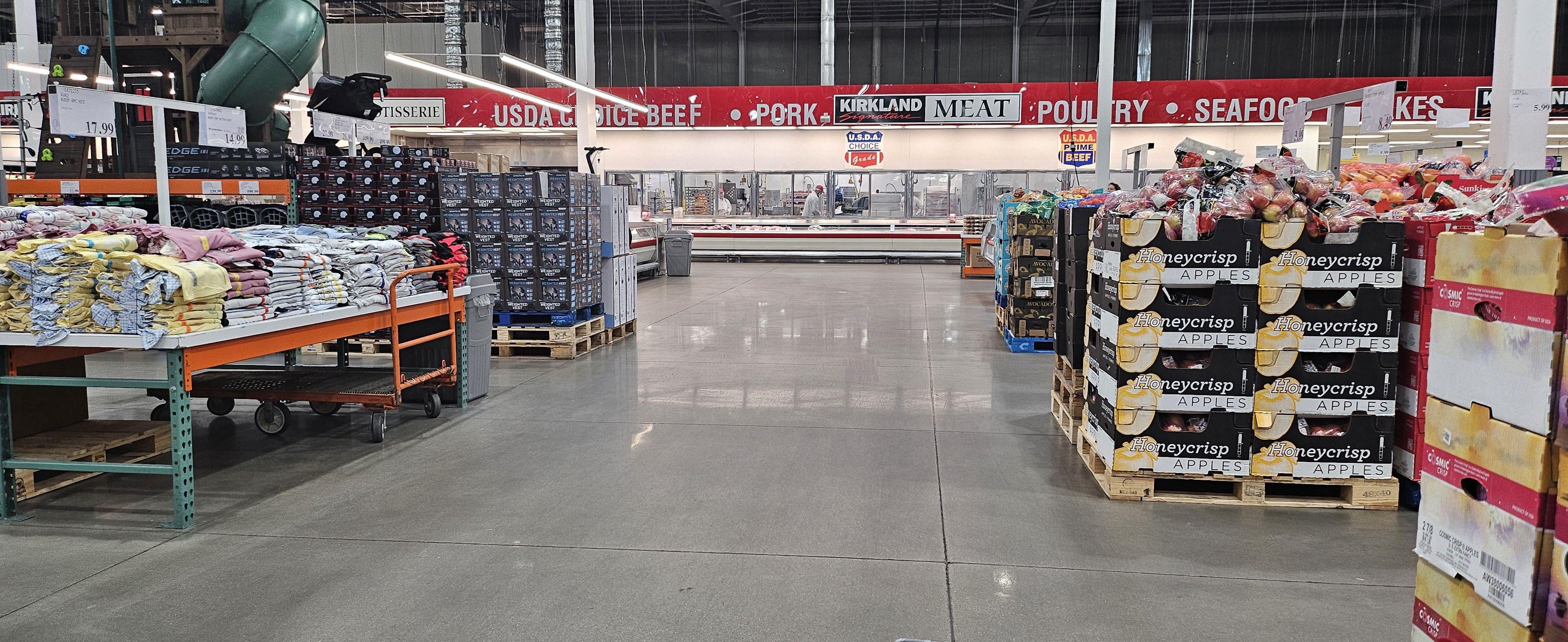 US costco 내부 모습