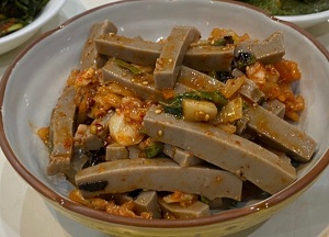묵무침