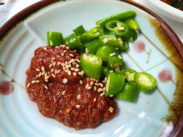 갈치속젓과 고추