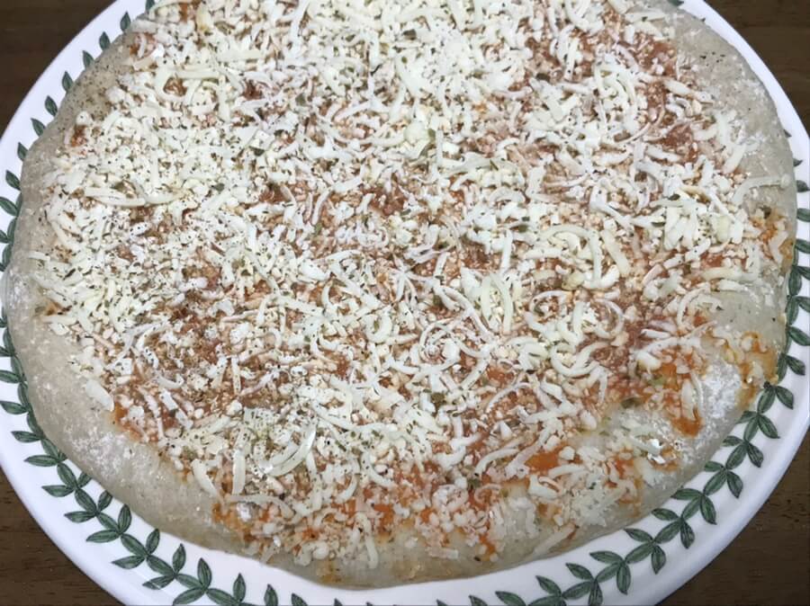 피자 확대 사진