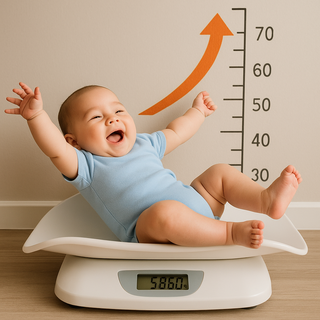 신생아 성장 급증기 사진