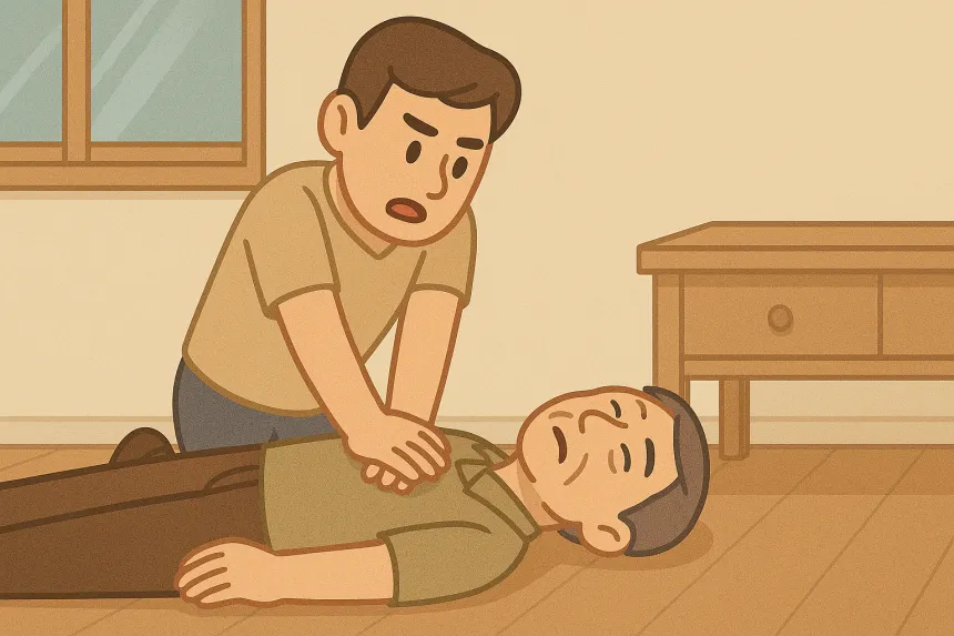 고혈압 환자 쓰러졌을 때