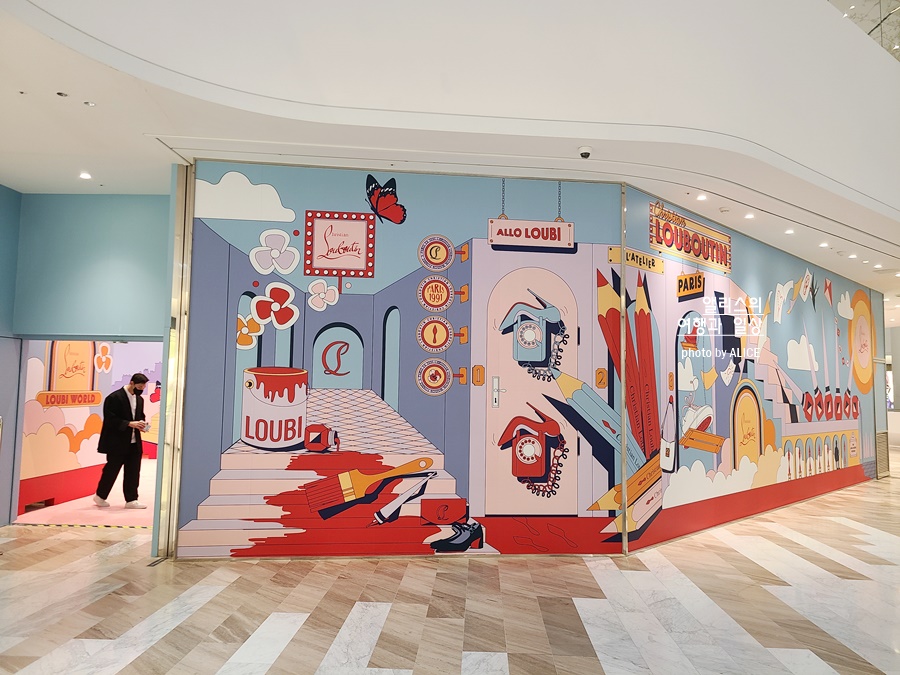 더 현대 서울 볼거리 놀거리 추천 팝업스토어(루부탱, 에스더버니) 사운즈 포레스트