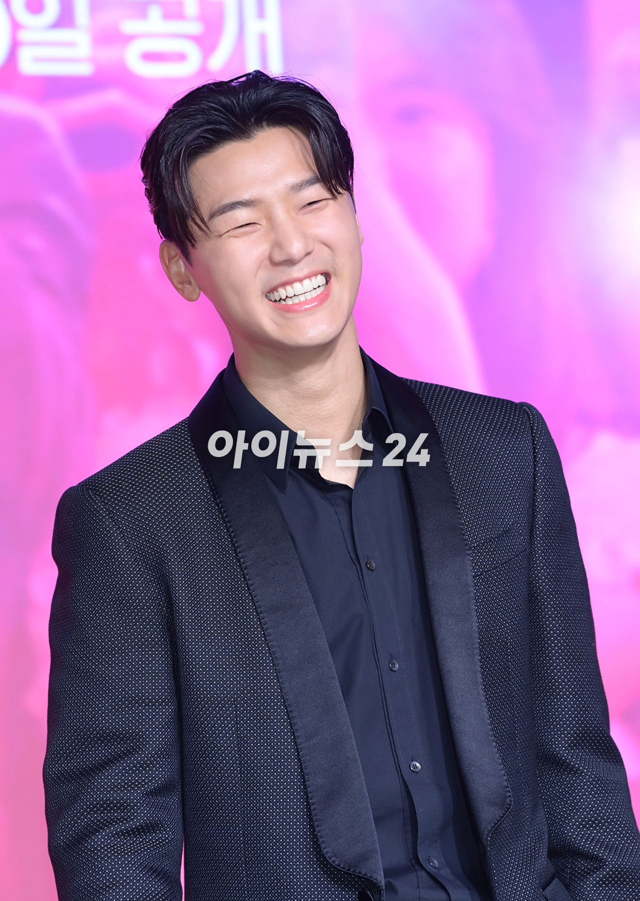 배우 강민혁이 26일 오전 서울 마포구 마포동 호텔 나루 서울 엠갤러리에서 열린 넷플릭스(Netflix) 새 시리즈 '셀러브리티' 제작발표회에 참석하고 있다. [사진=정소희 기자]