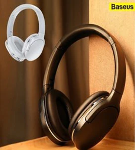 베이스어스 Baseus D02 Pro 무선 블루투스 헤드폰, 화이트