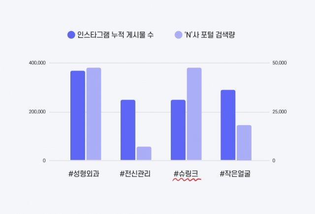 인스타그램누적게시물수_N사포털검색량