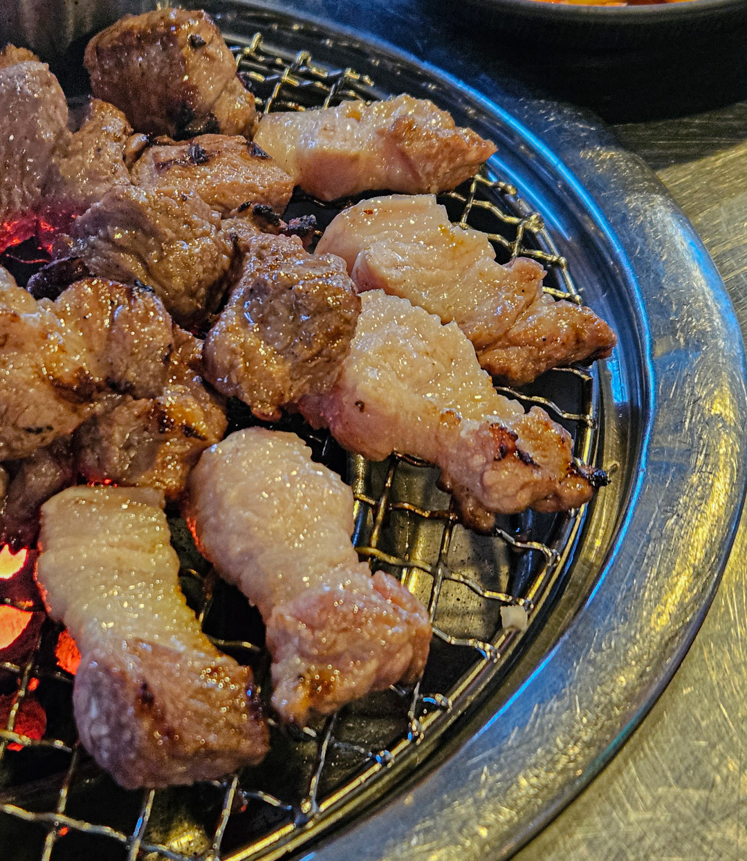 복자씨 연탄구이 흑돼지고기