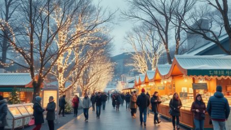 크리스마스 축제 관련 이미지