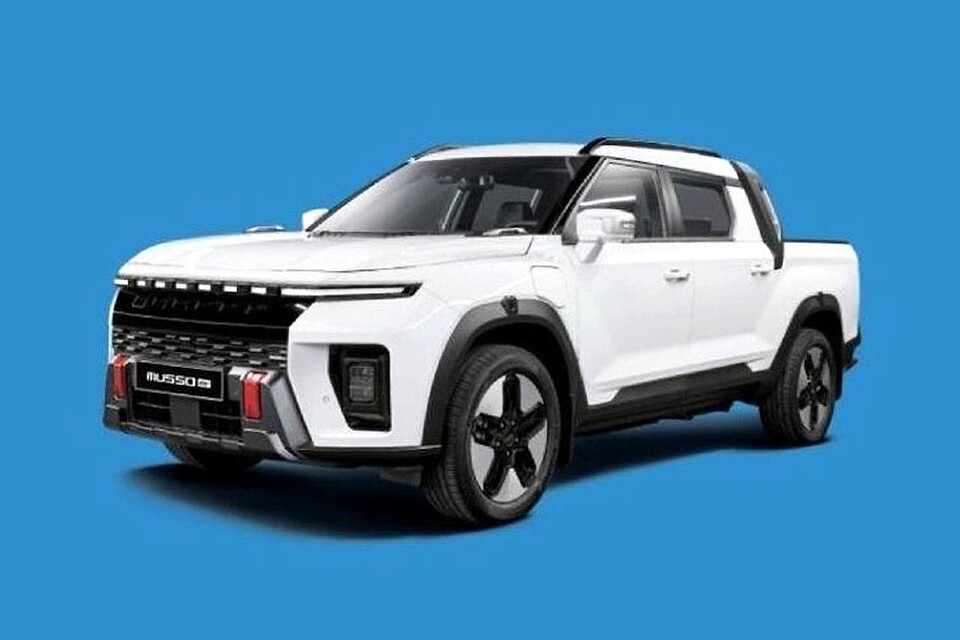 KG모빌리티 무쏘 EV