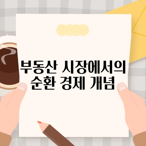 부동산 시장에서의 순환 경제 개념
