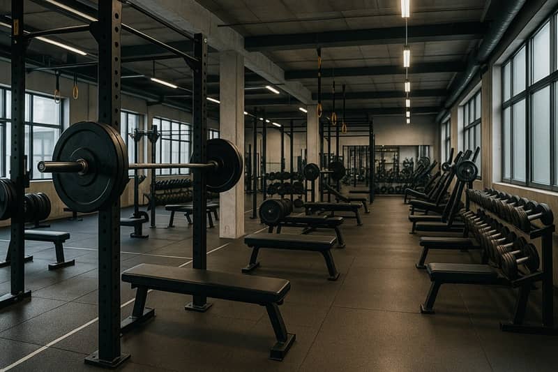 헬스장 이미지