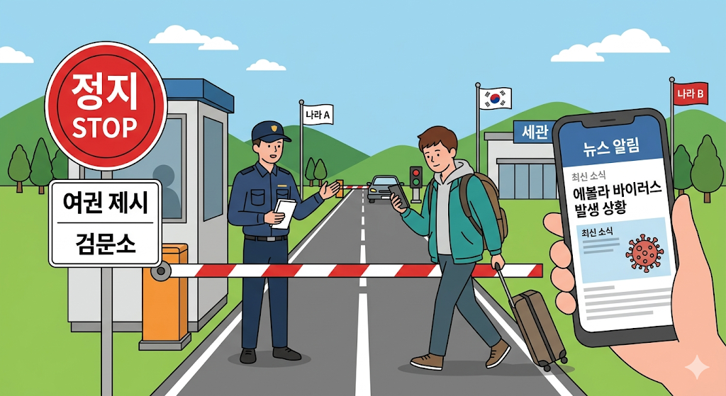 에볼라 바이러스 발생 상황