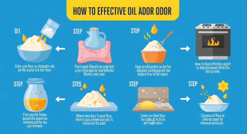 김치통에 물을 약간 붓고 밀가루를 2~3큰술 정도