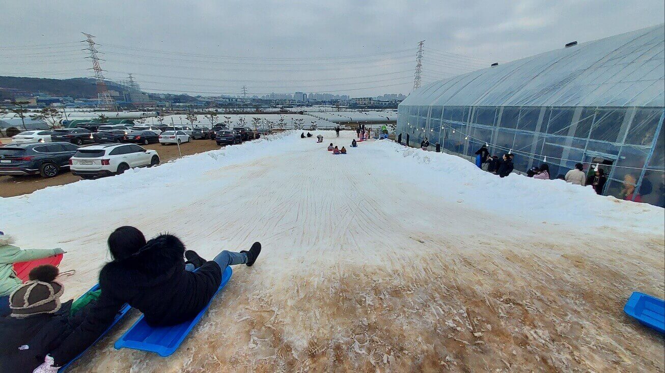 눈썰매 카페 파주 뮌스터담