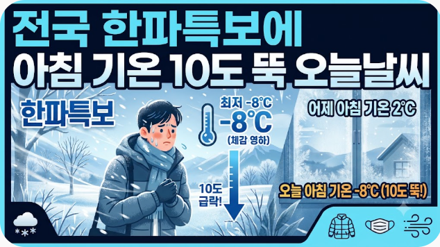 전국 한파특보