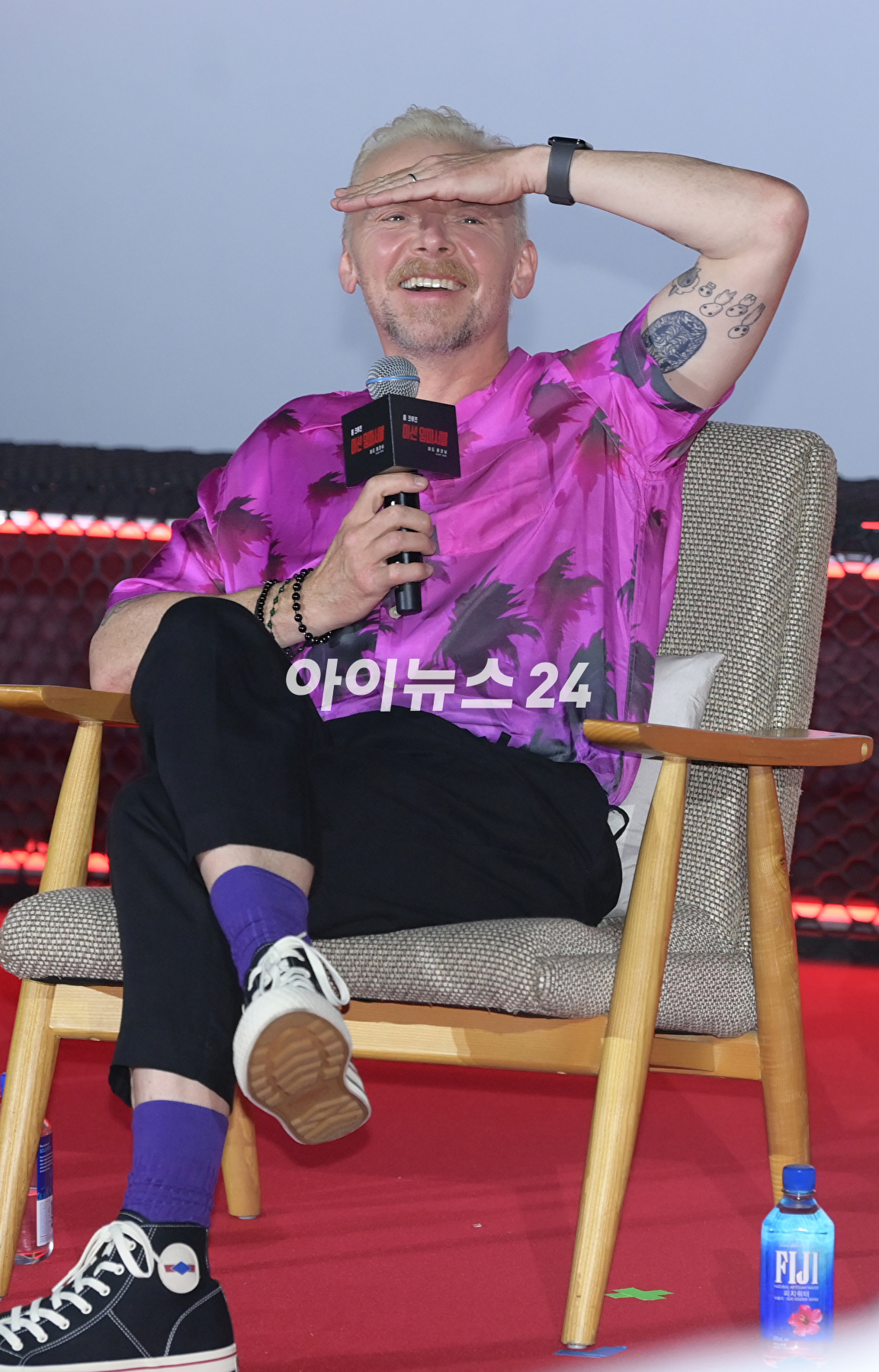 29일 오후 서울 송파구 롯데월드타워에서 진행된 영화 '미션 임파서블: 데드 레코닝 파트 원'(감독 크리스토퍼 맥쿼리) 내한 기자간담회에 참석하고 있다. [사진=정소희 기자]