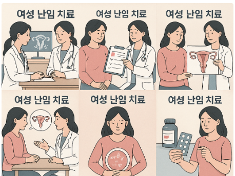 난임치료 받는 여성
