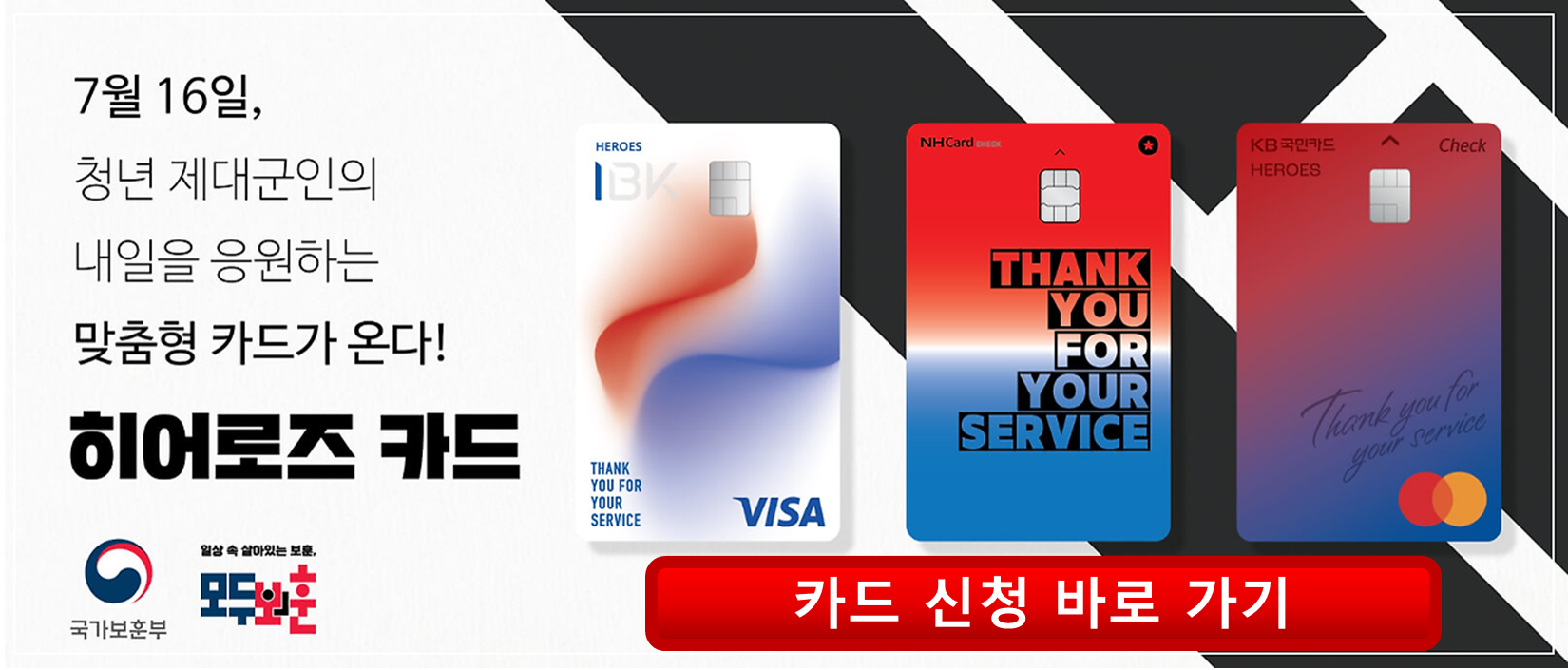 히어로즈카드 신청, 발급 방법