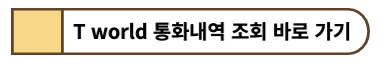 티월드 통화내역 조회 바로가기