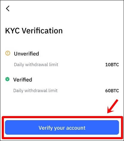 파란색 인증 진행하기 버튼을 가리키고 있다.