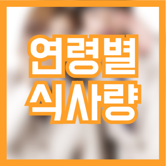 연령별 식사량 성장기 초등학생 중학생 고등학생 다이어트 방법!