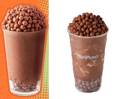 카페별 초코음료