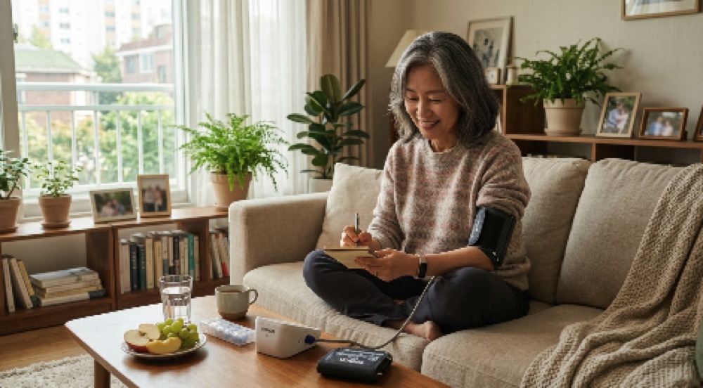 집에서 편안하게 건강을 관리