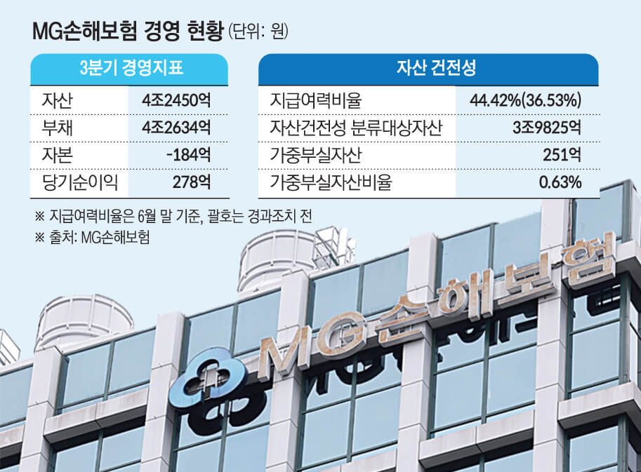 MG손해보험 파산 매각 2차 국민청원