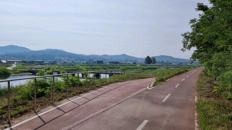 무심천 자전거길 - 무심천의 여유로운 라이딩