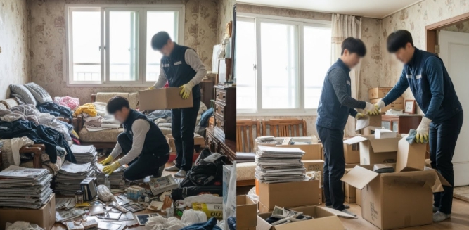 강진 고독사청소 업체