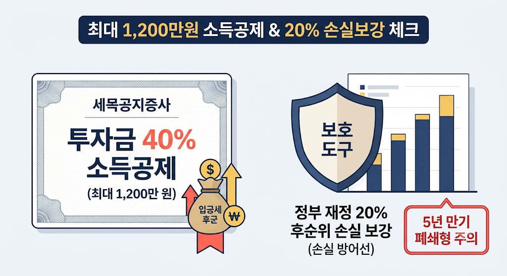 소득공제와 손실보강