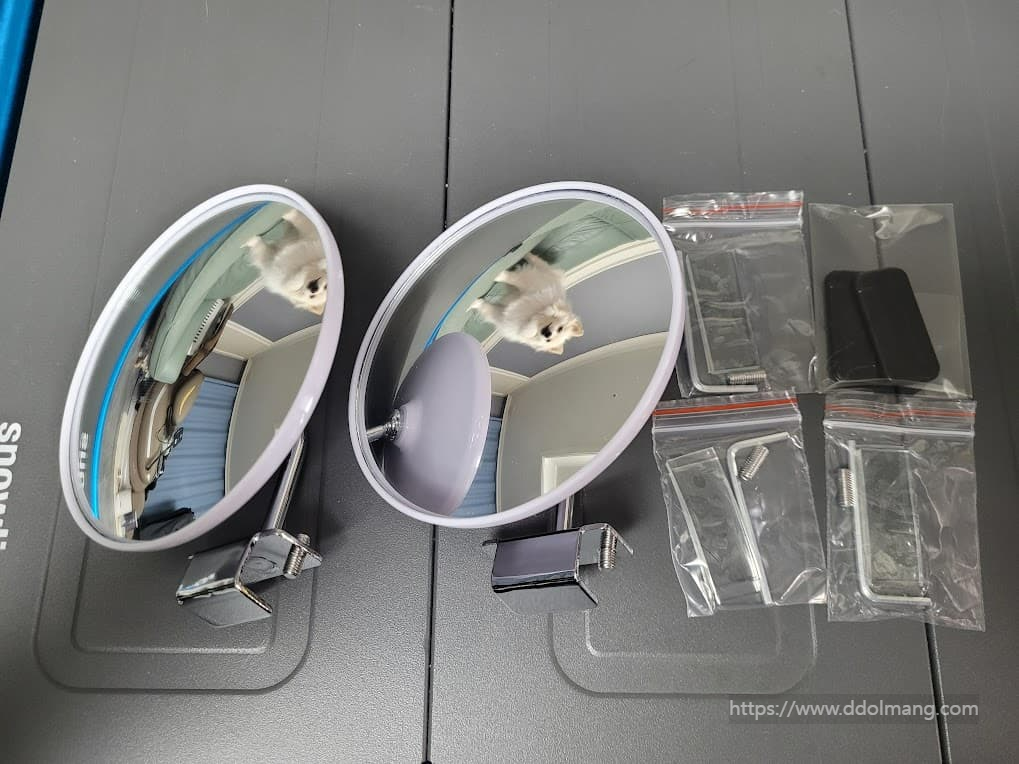 원형보조미러 구성품