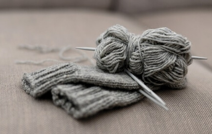 겨울 니트의 소재와 제작