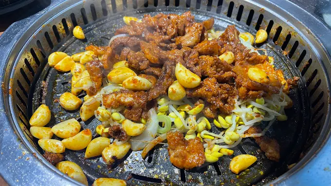 강원도 평창 오삼불고기집 '납작식당'