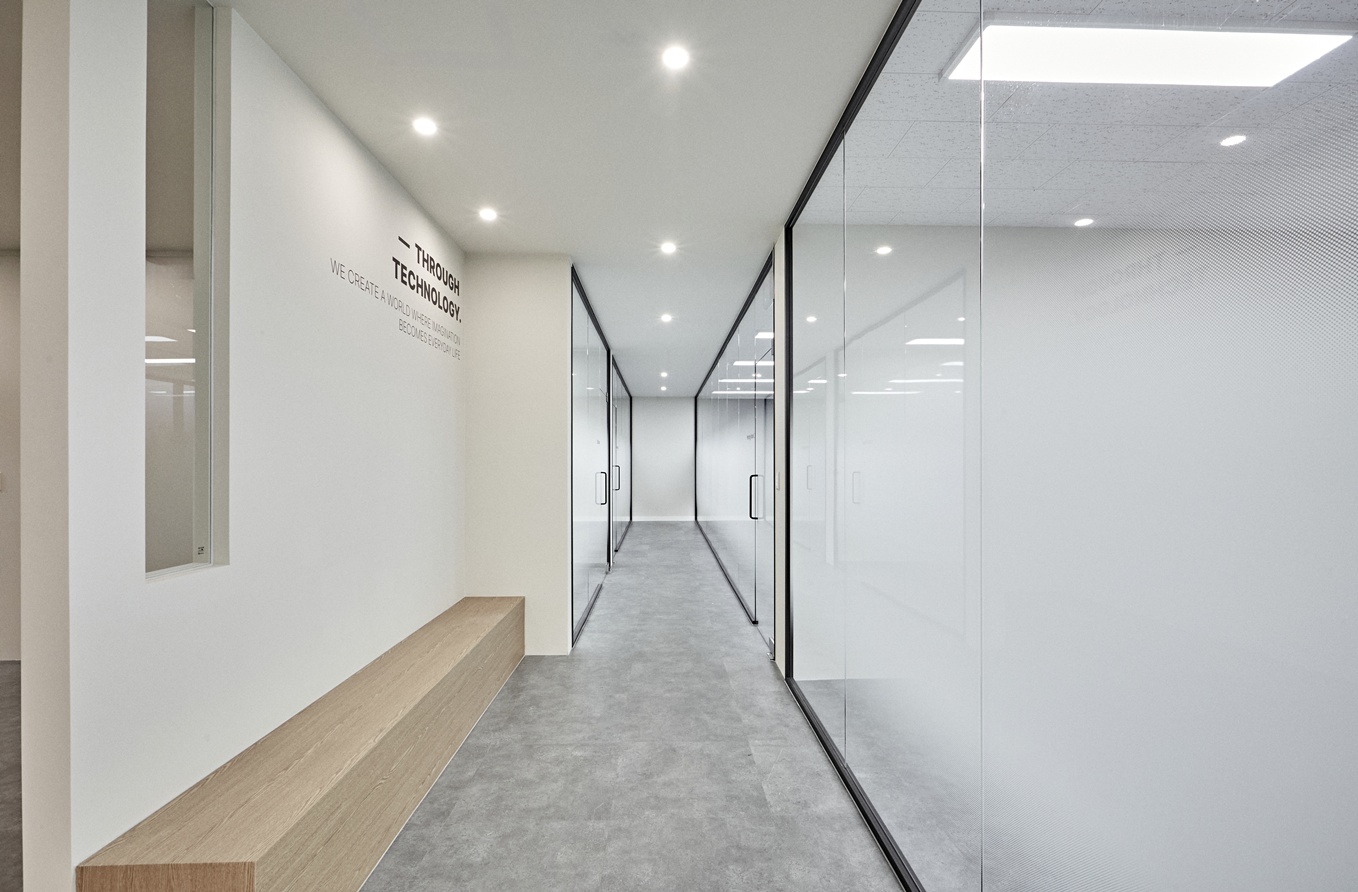 성수동인테리어유리칸막이효과