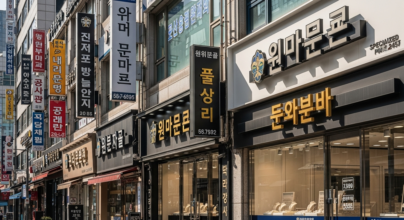 묘동은 종로3가역의 핵심 상권