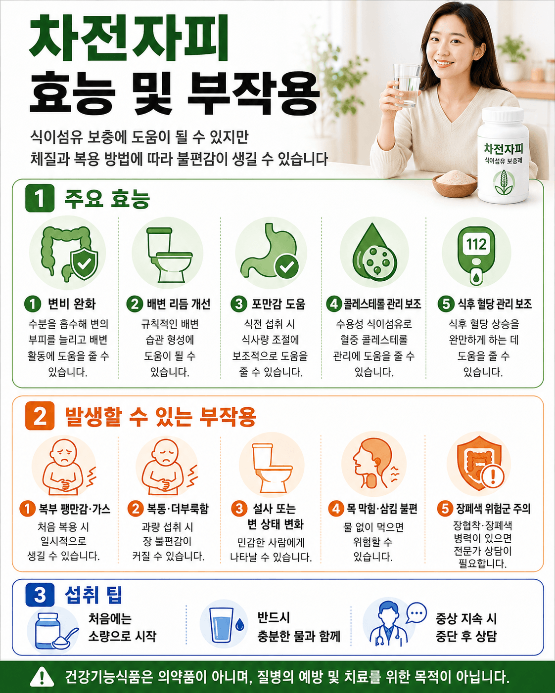 차전자피 효능 및 부작용