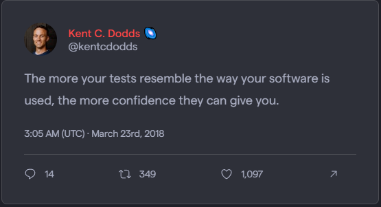 Kent C. Dodds의 트윗