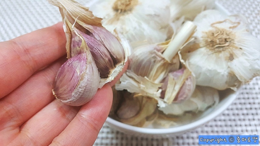 통마늘-심지-제거