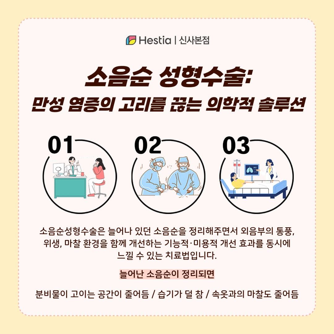 소음순 성형수술: 만성 염증의 고리를 끊는 의학적 솔루션