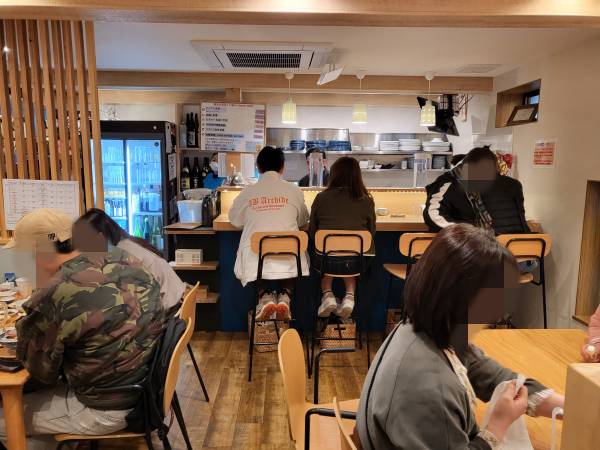 쇼쿠도미츠-내부